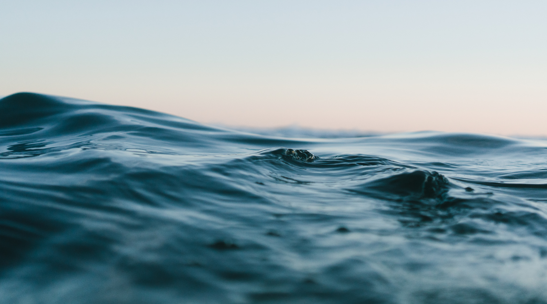 Close up of the top of waves for Pisces New Moon healing ritual.