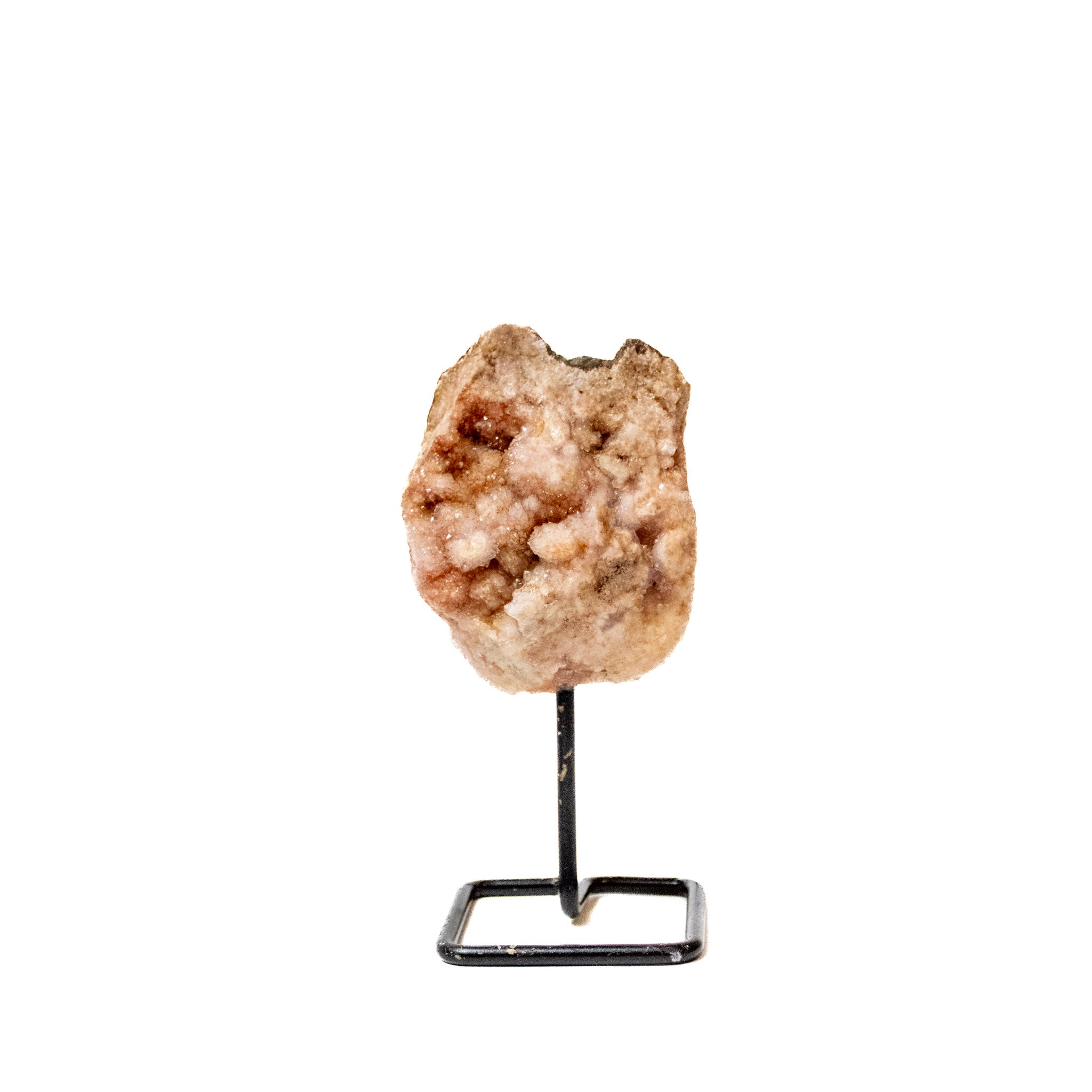 Pink Amethyst on Metal Stand | Specimen