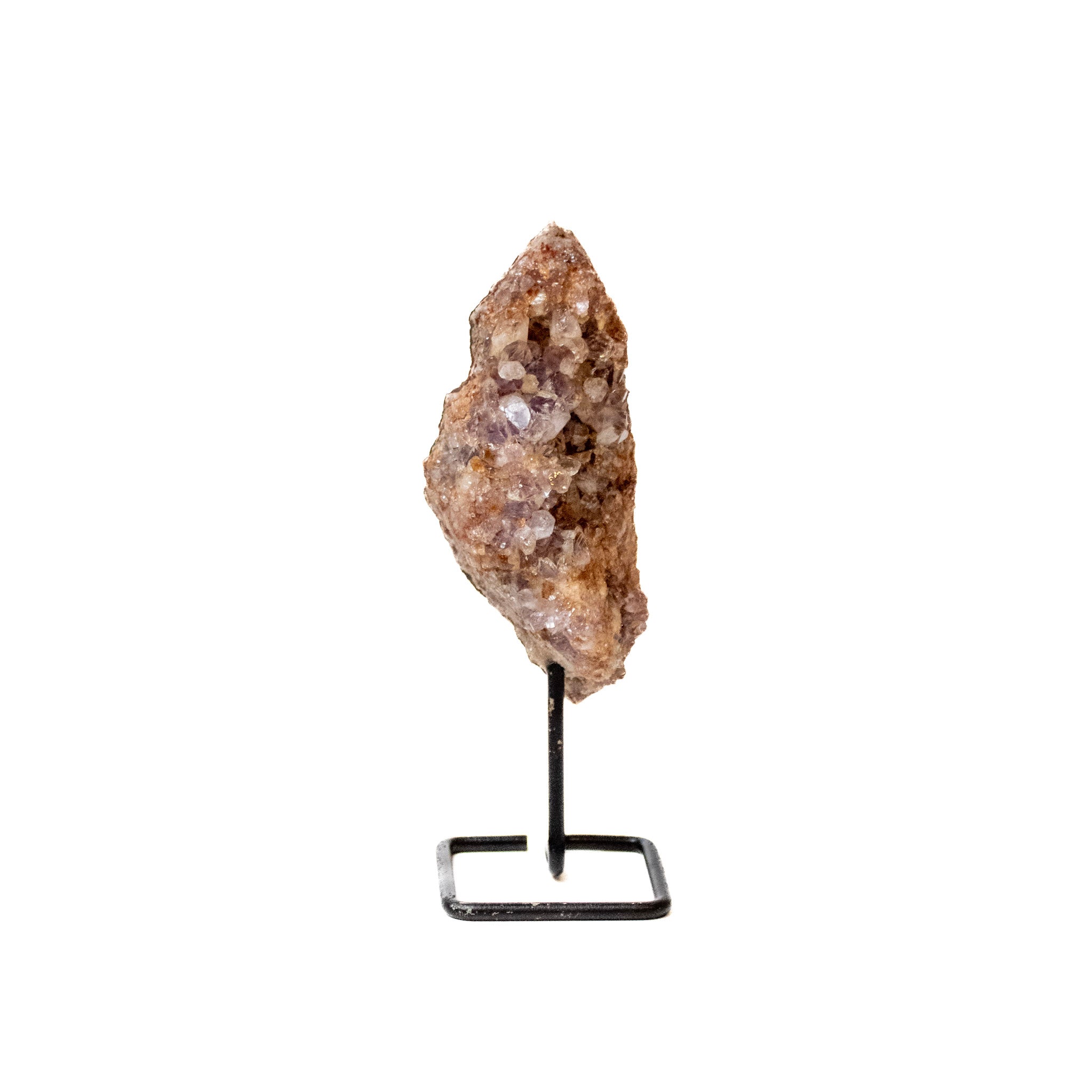 Pink Amethyst on Metal Stand | Specimen