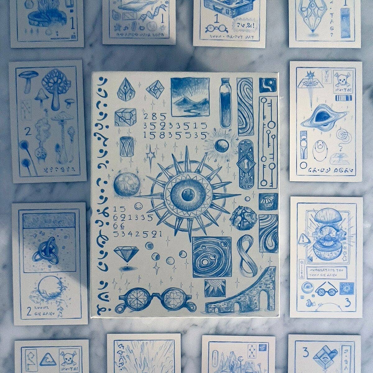 The Cerulean Sequence Oracle Deck