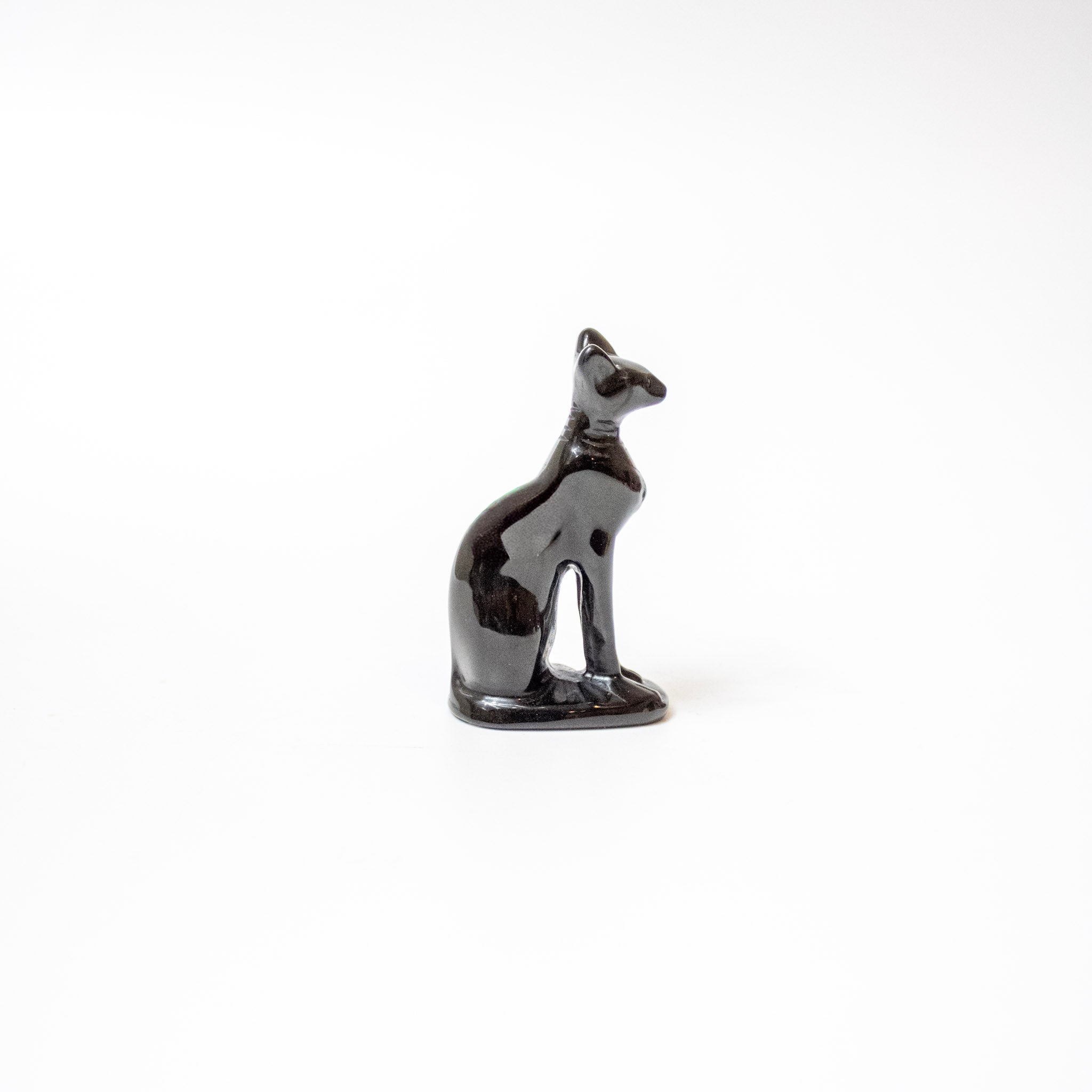Crystal Egyptian Cat Statue (3")