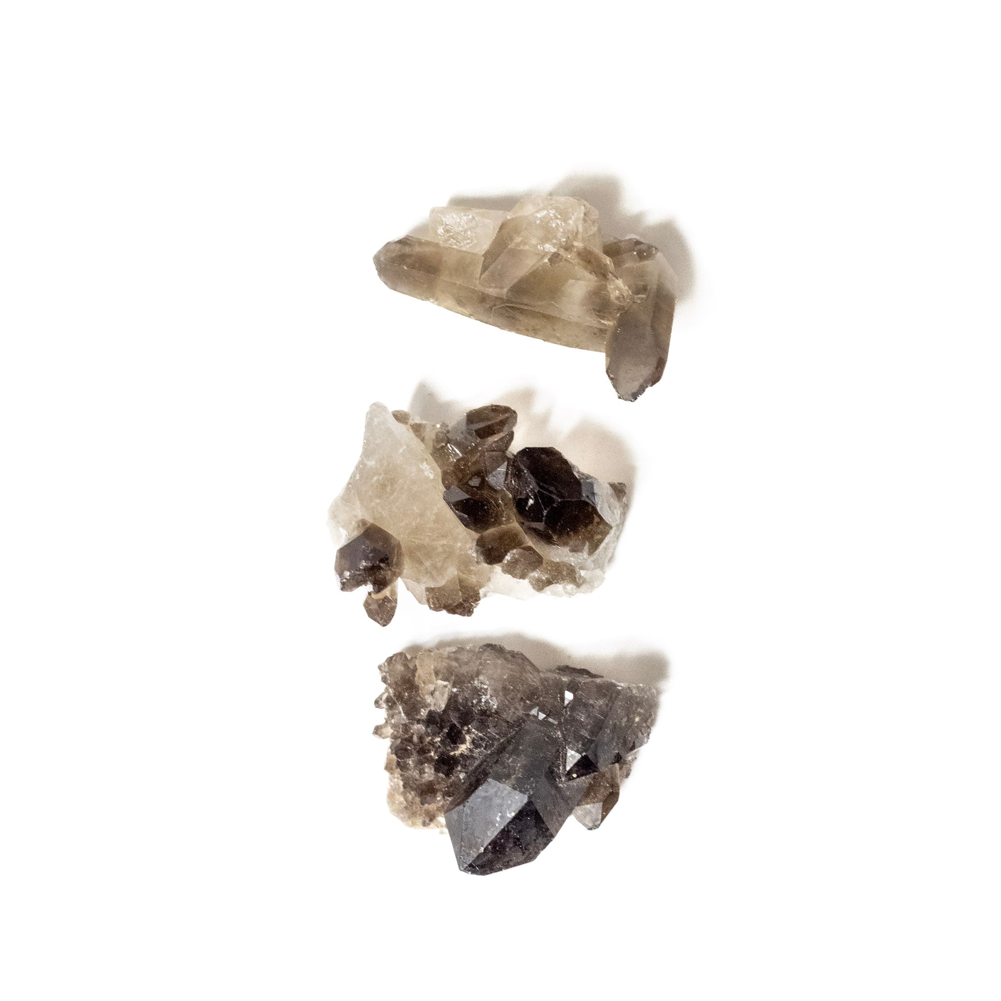 Smoky Quartz Cluster