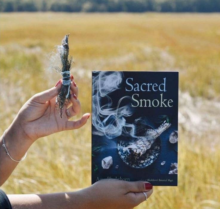 Sacred Smoke: Clear Away Negative Energies and Purify Body, Mind, and Spirit by Amy Blackthorn