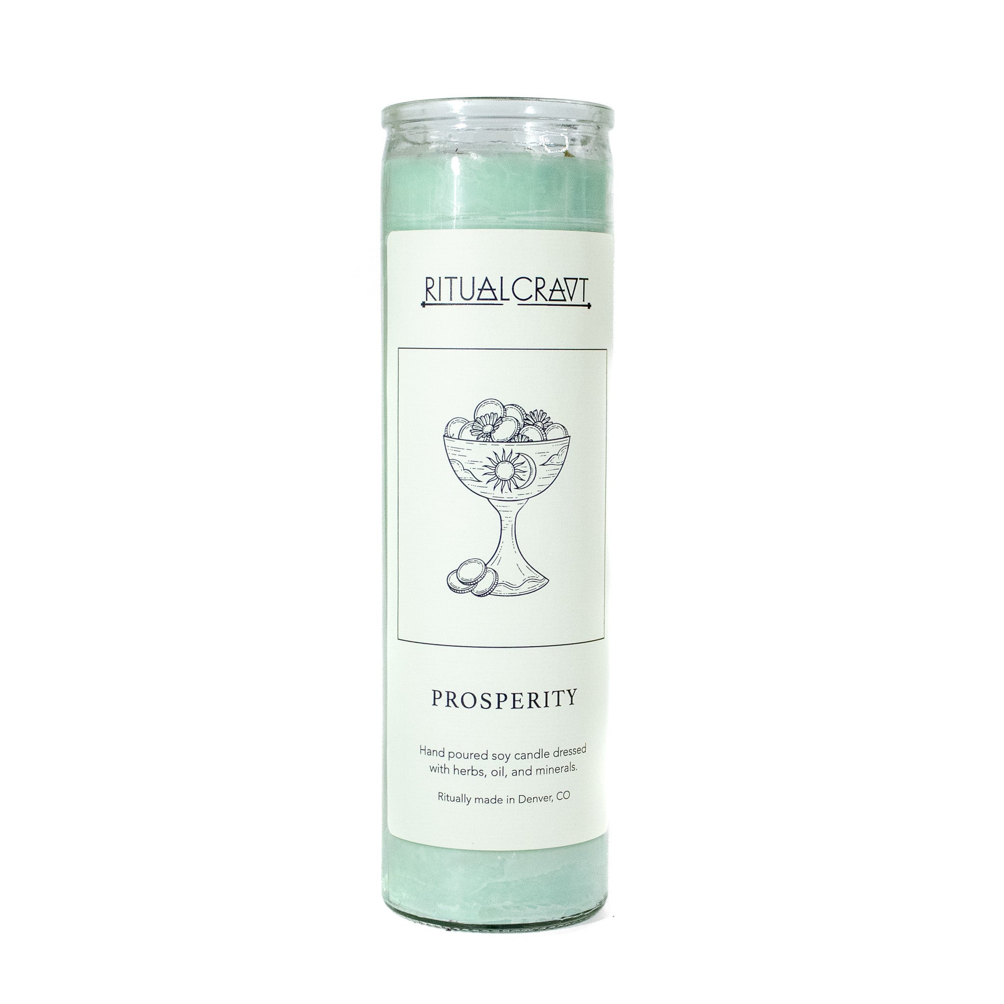 Prosperity Dressed Ritual Candle