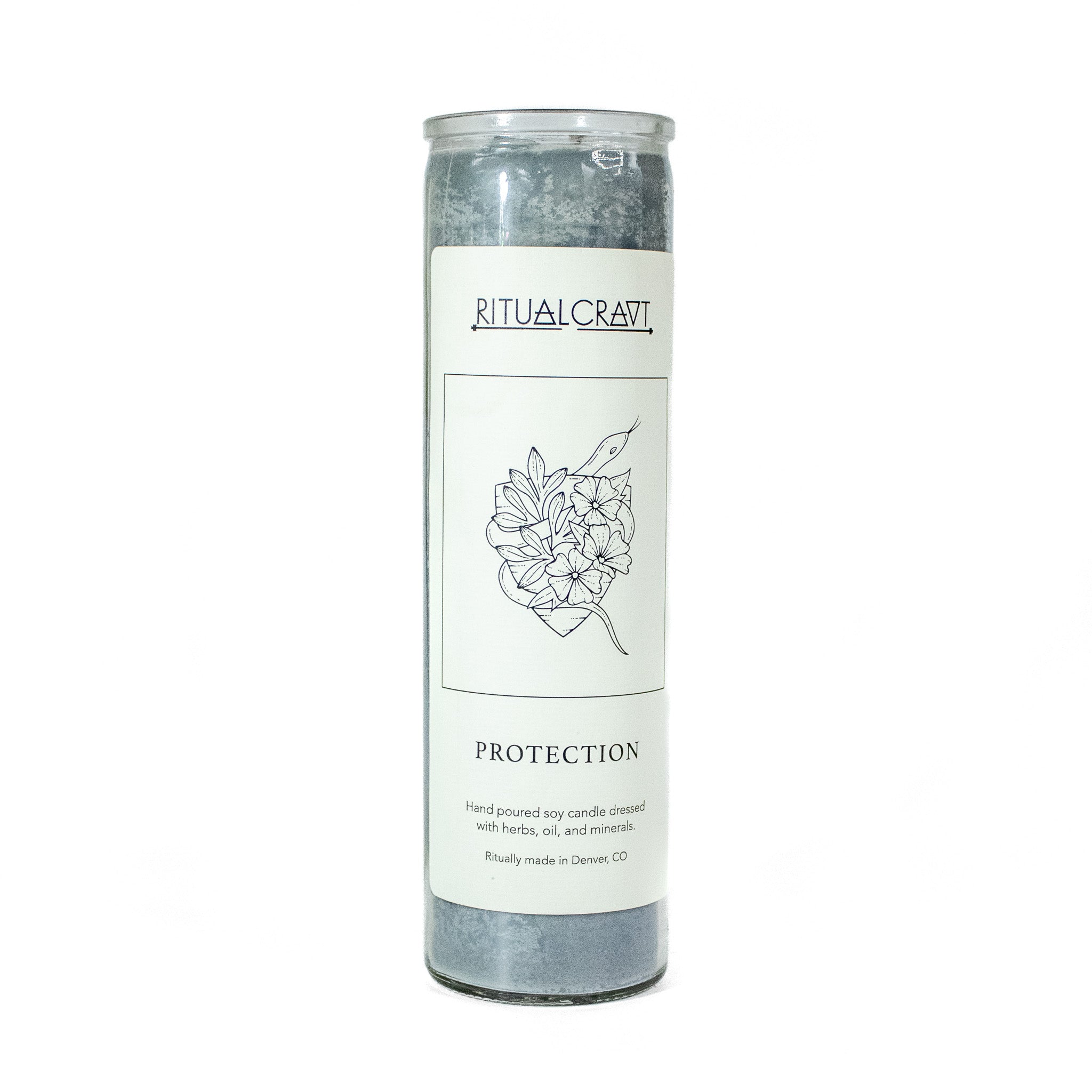 Protection Dressed Ritual Candle
