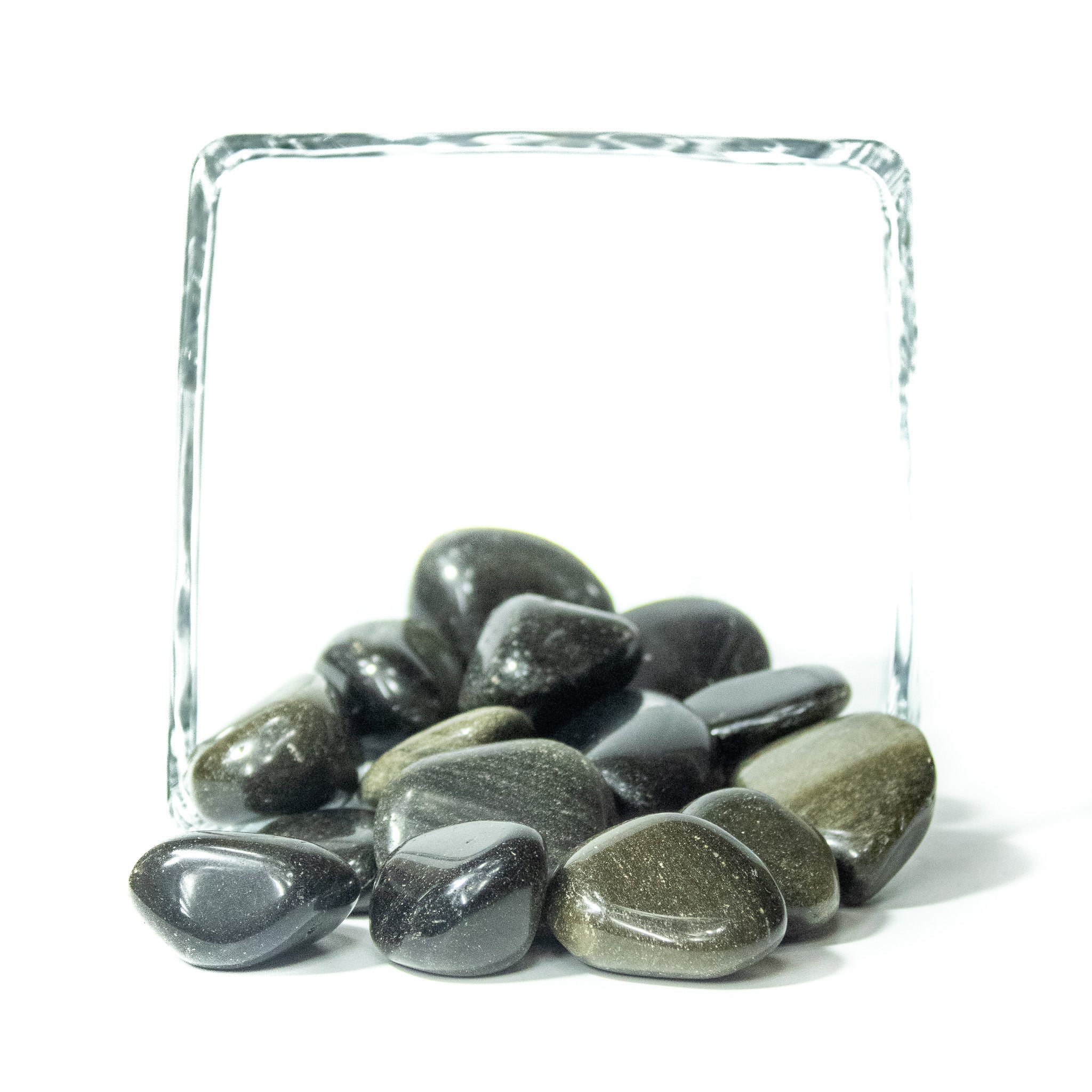 Golden Sheen Obsidian | Tumbled