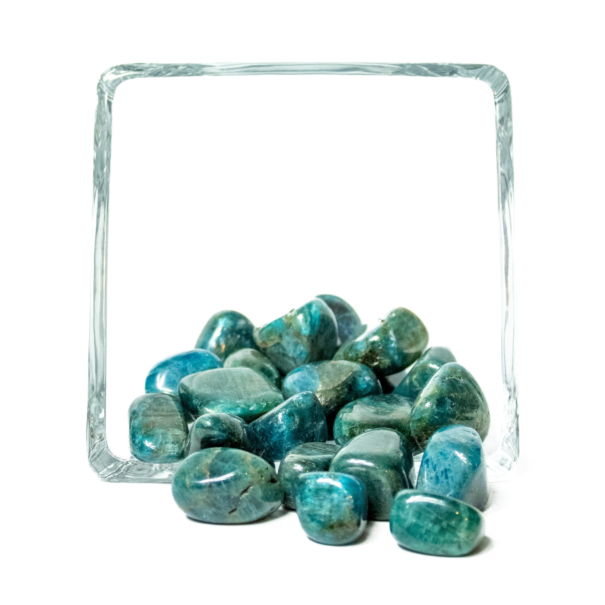 Blue Apatite | Tumbled