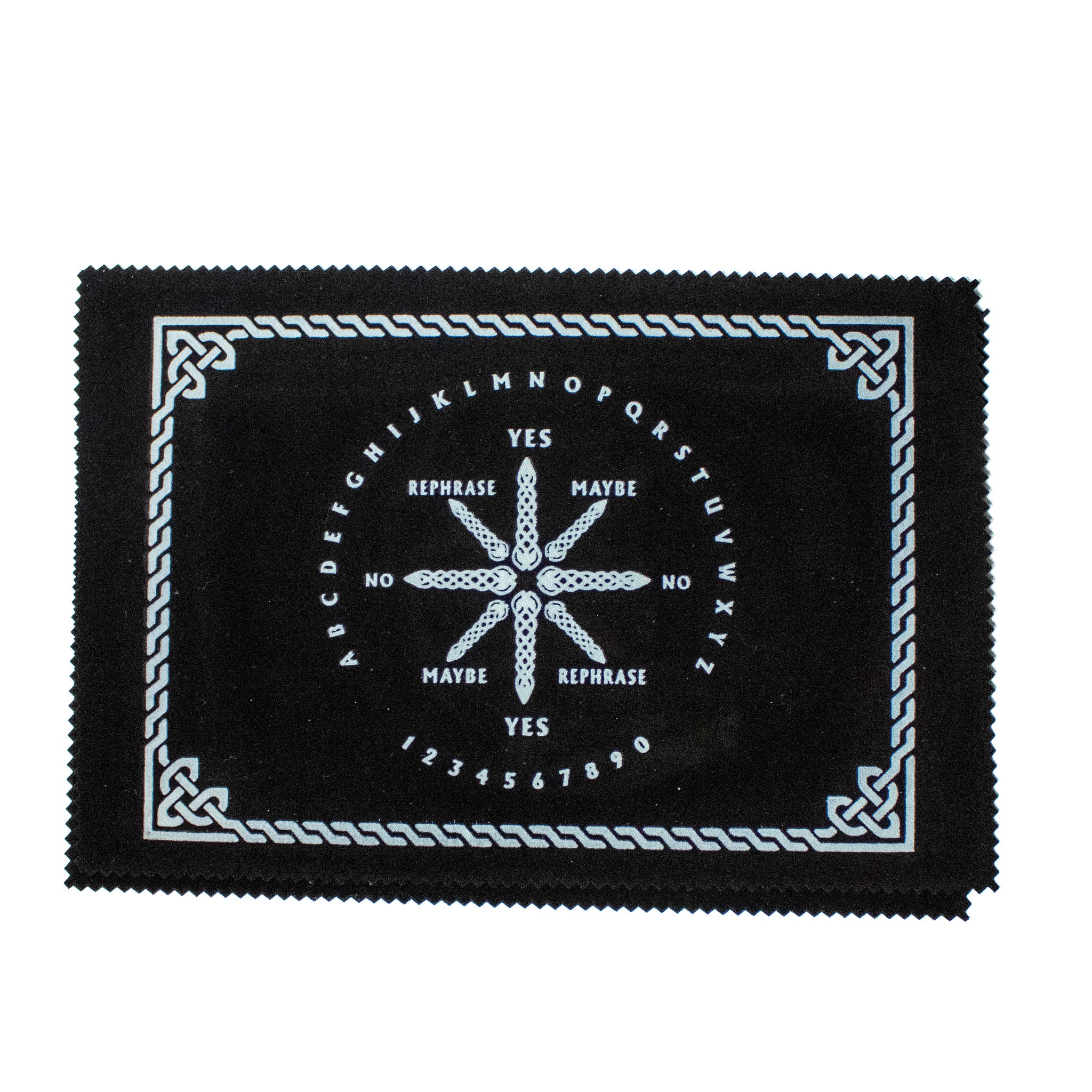Large Black & Silver Pendulum Mat