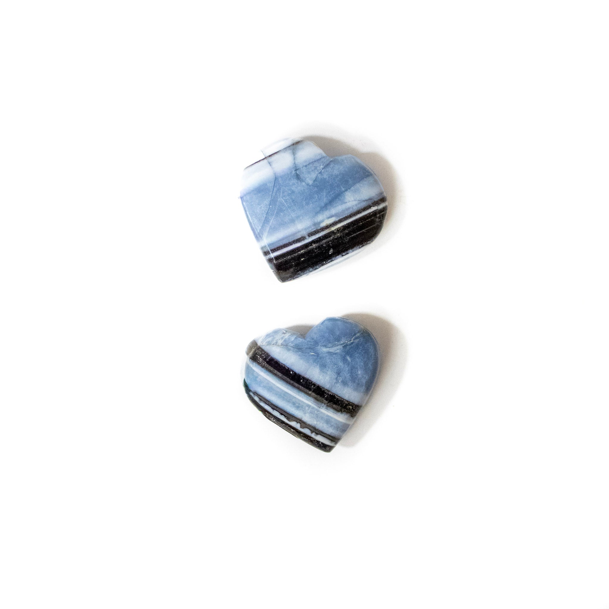 Blue Opal Heart