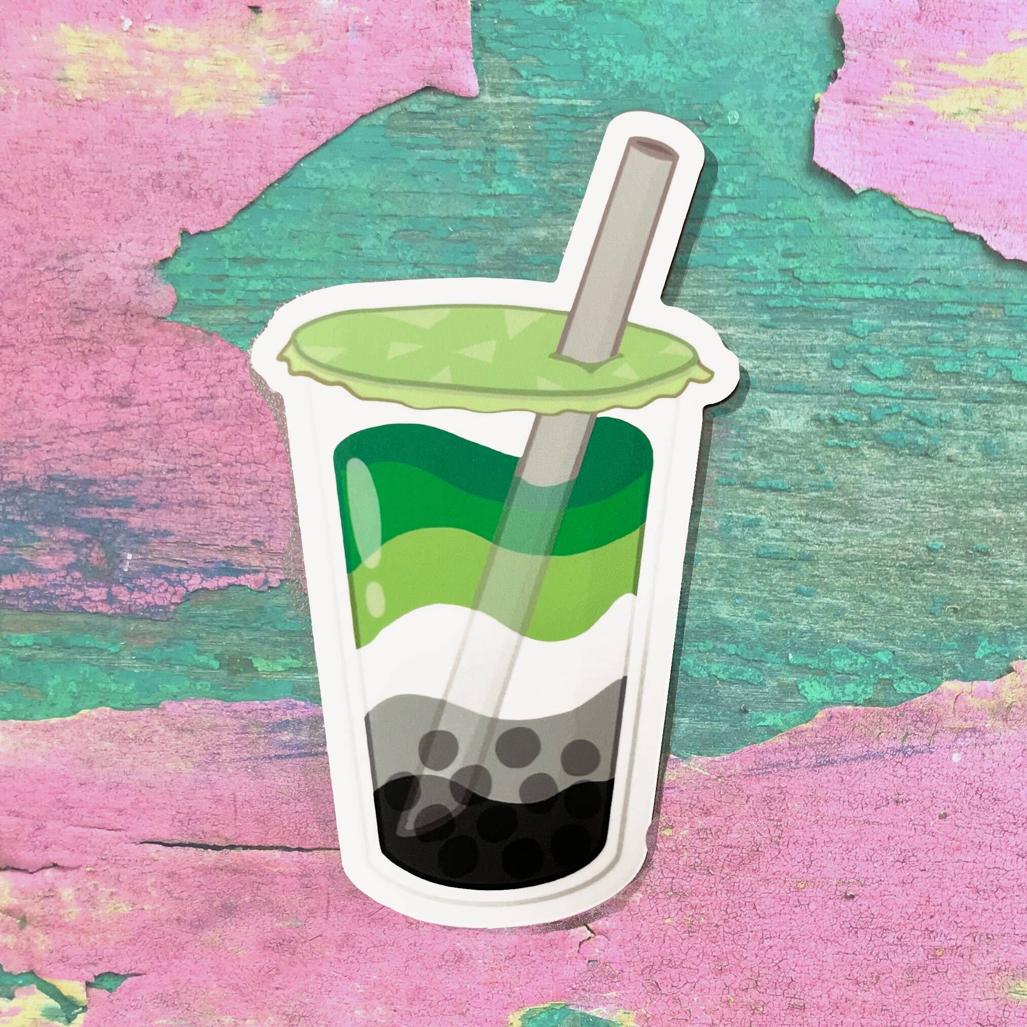 Pride Boba Stickers