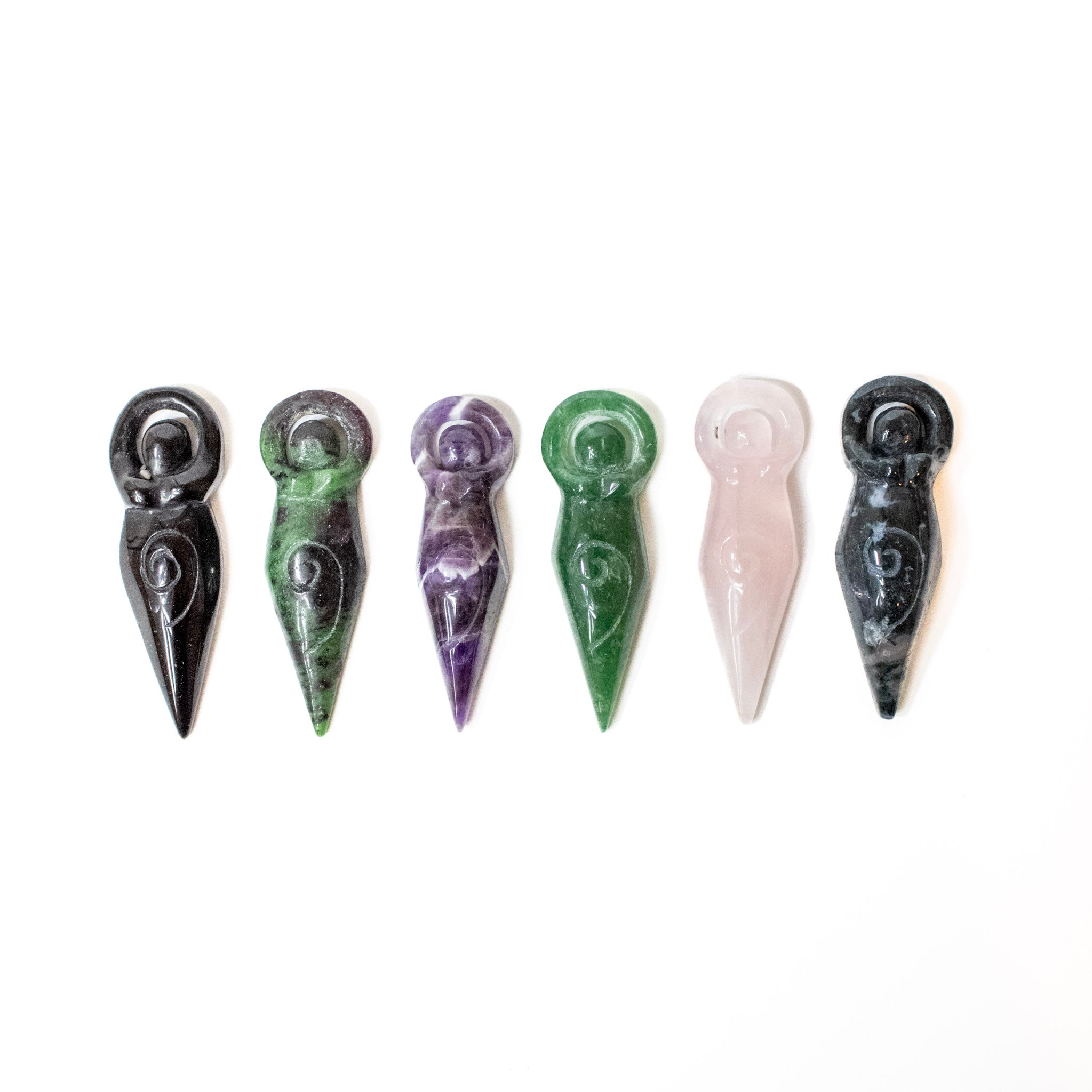 Crystal Goddess Carving
